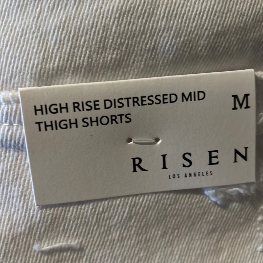 NWT Risen destroyed denim shorts - Picture 4 of 9